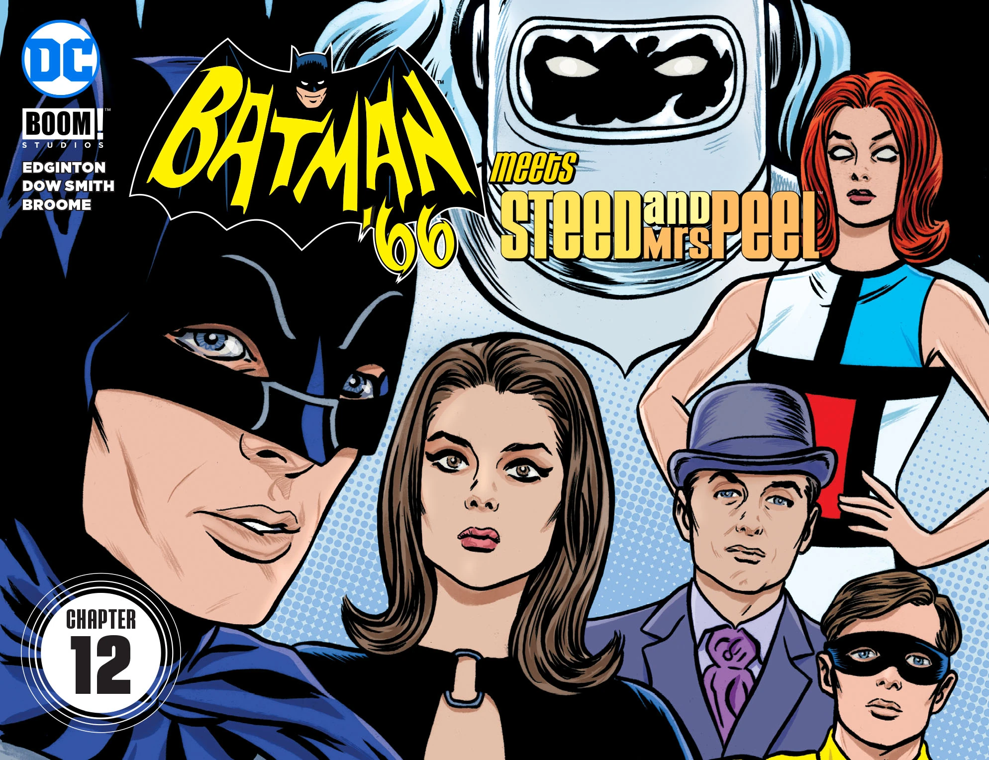 Batman '66 Meets Steed and Mrs Peel #12 (DC, 2016 — Cover A) cover
